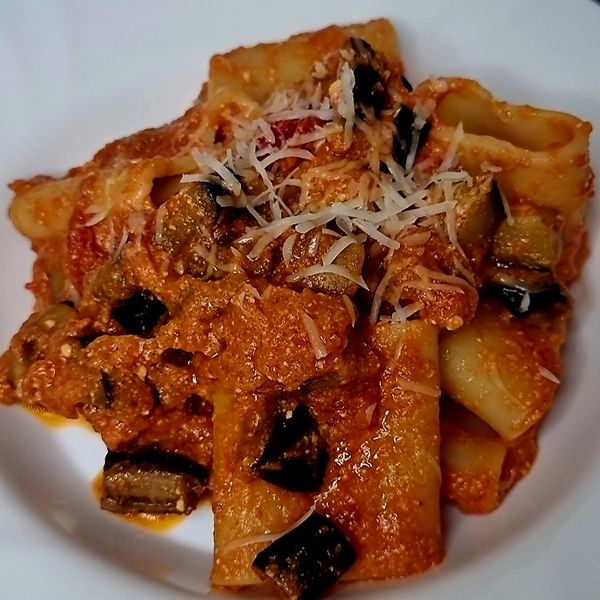 Paccheri Alla Norma Light Al Ta Cucina Ricettefantasy