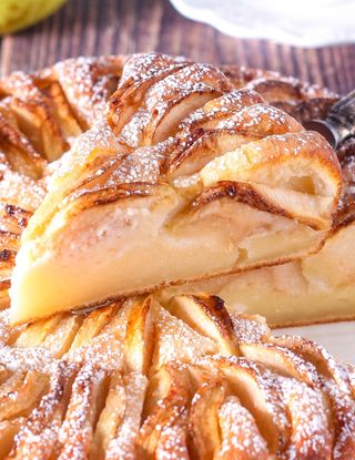 Torta Budino Alle Mele Al Ta Cucina Chiarascakery