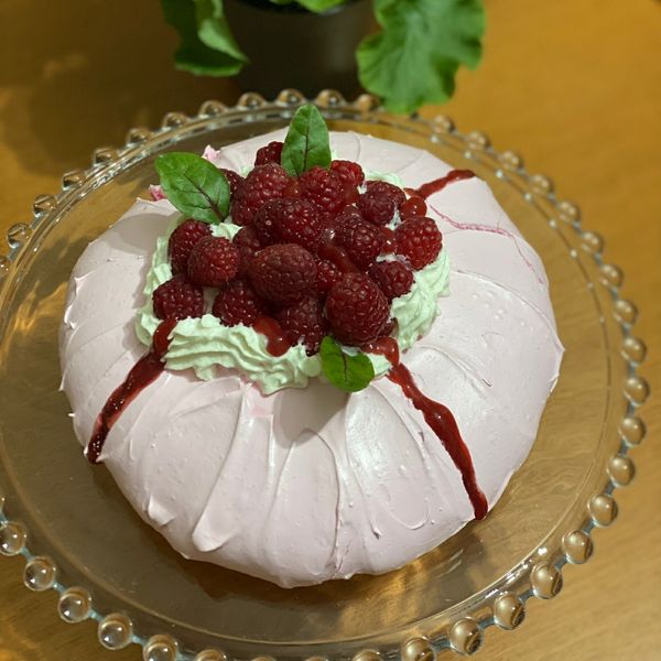 Pavlova Rosa Con Lamponi Al Ta Cucina Simoneantonella