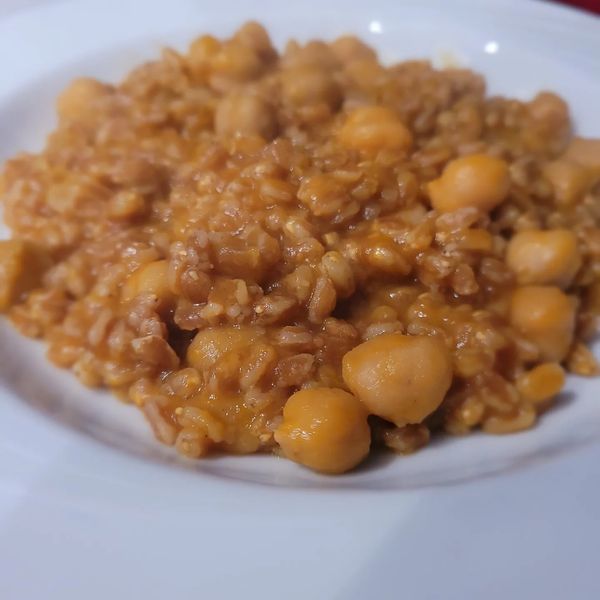 Farro Zucca E Ceci Al Ta Cucina Terryferrante