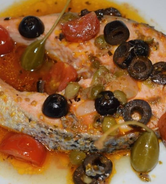 Salmone Alla Mediterranea Al Ta Cucina