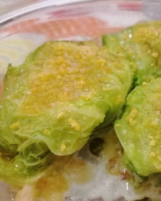 Involtini di verza vegetariani
