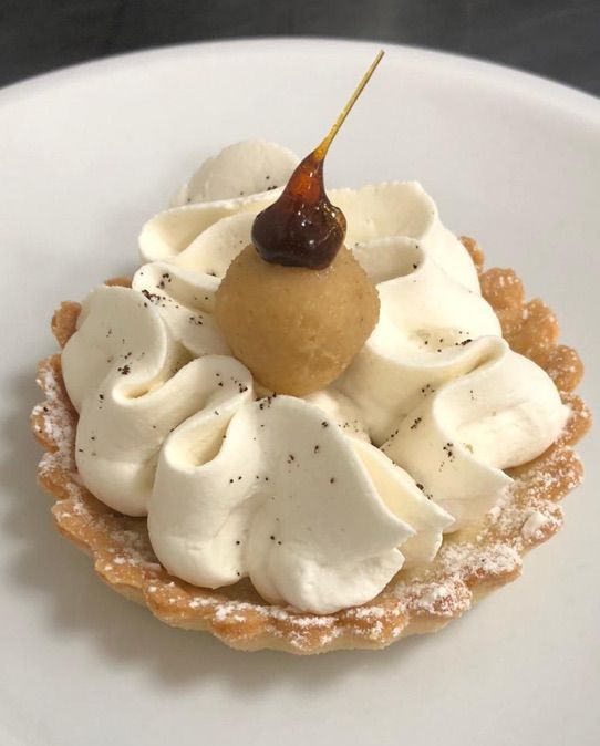 Crostatina con crema al mascarpone e vaniglia del Madagascar 🇲🇬