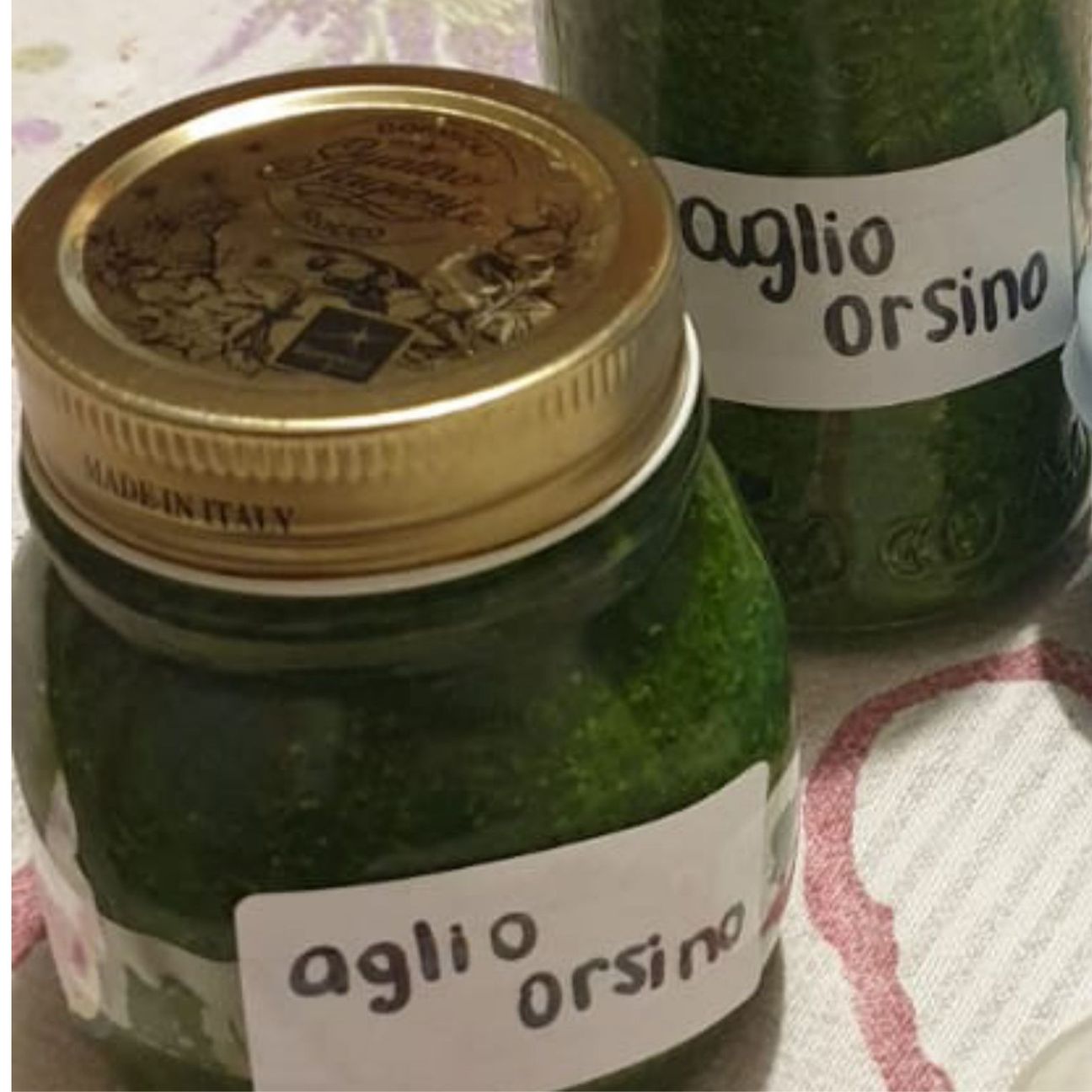 Pesto di aglio orsino