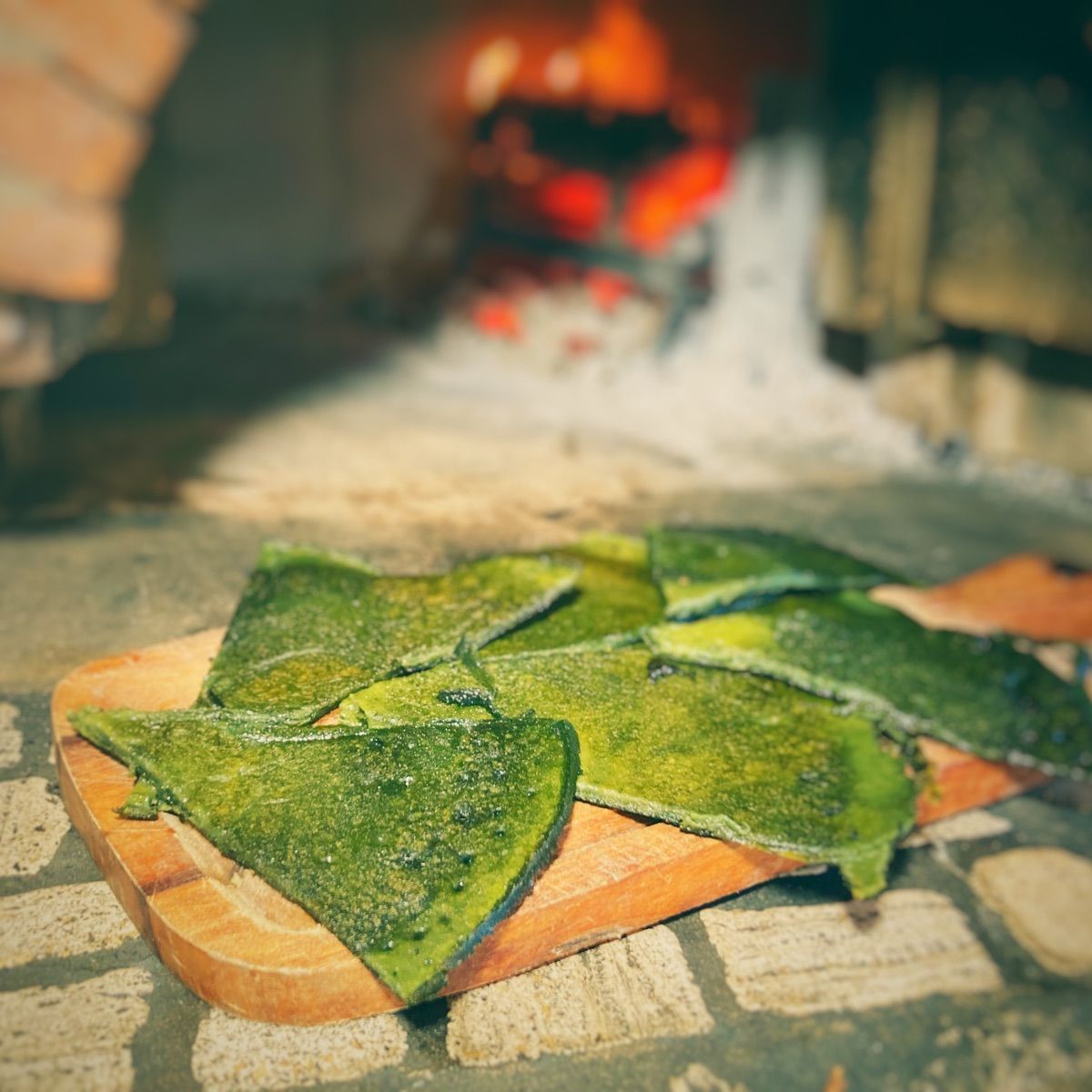 Farinata bianca alla spirulina