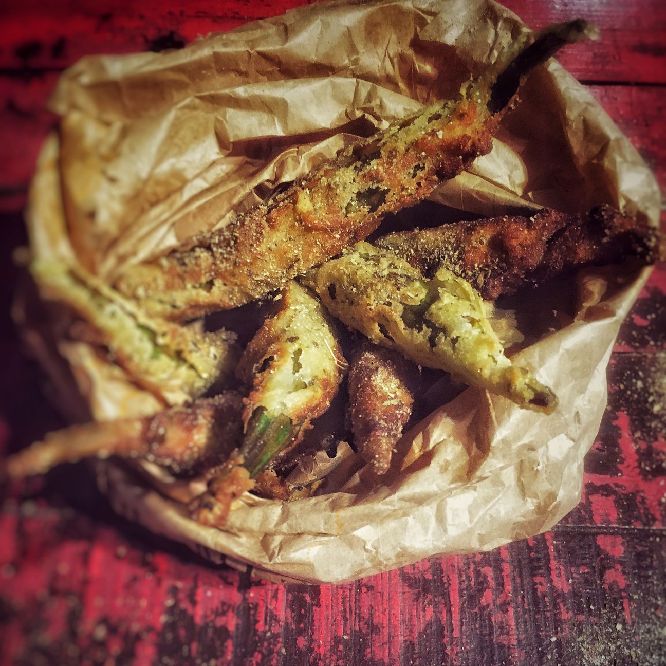 Fried okra