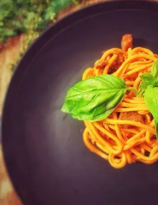 Ricetta Spaghetti al ragu di seitan di viaggiandomangiando