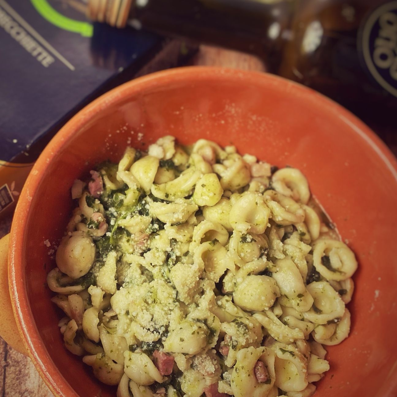 Orecchiette friarielli e pancetta
