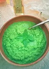 Ricetta Crema piselli e menta