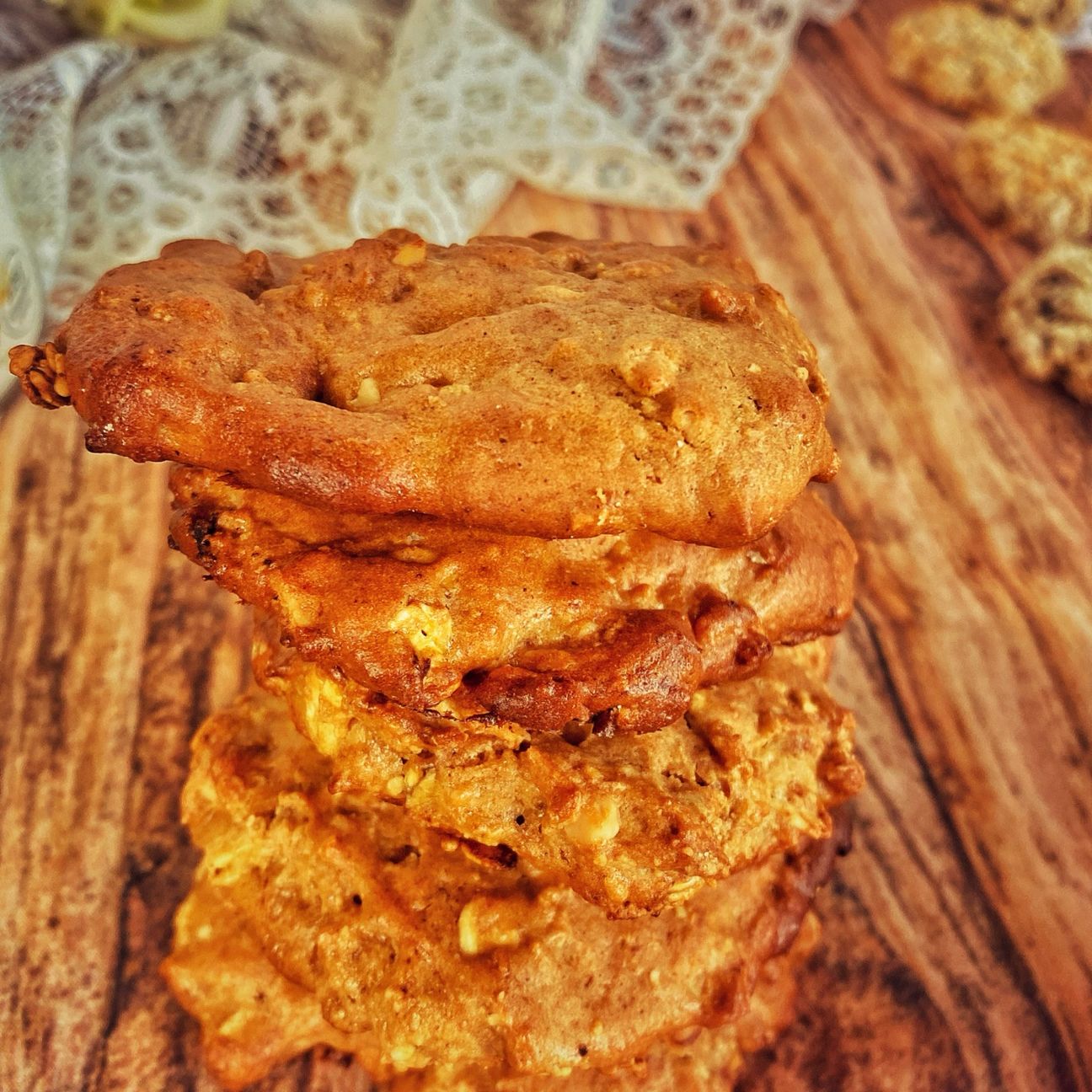 Biscotti cacao e burro di arachidi