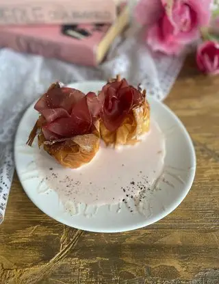 Ricetta Cestini di pasta fillo con bresaola di viaggiandomangiando