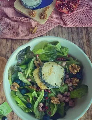 Ricetta Salad de chèvre chaud di viaggiandomangiando