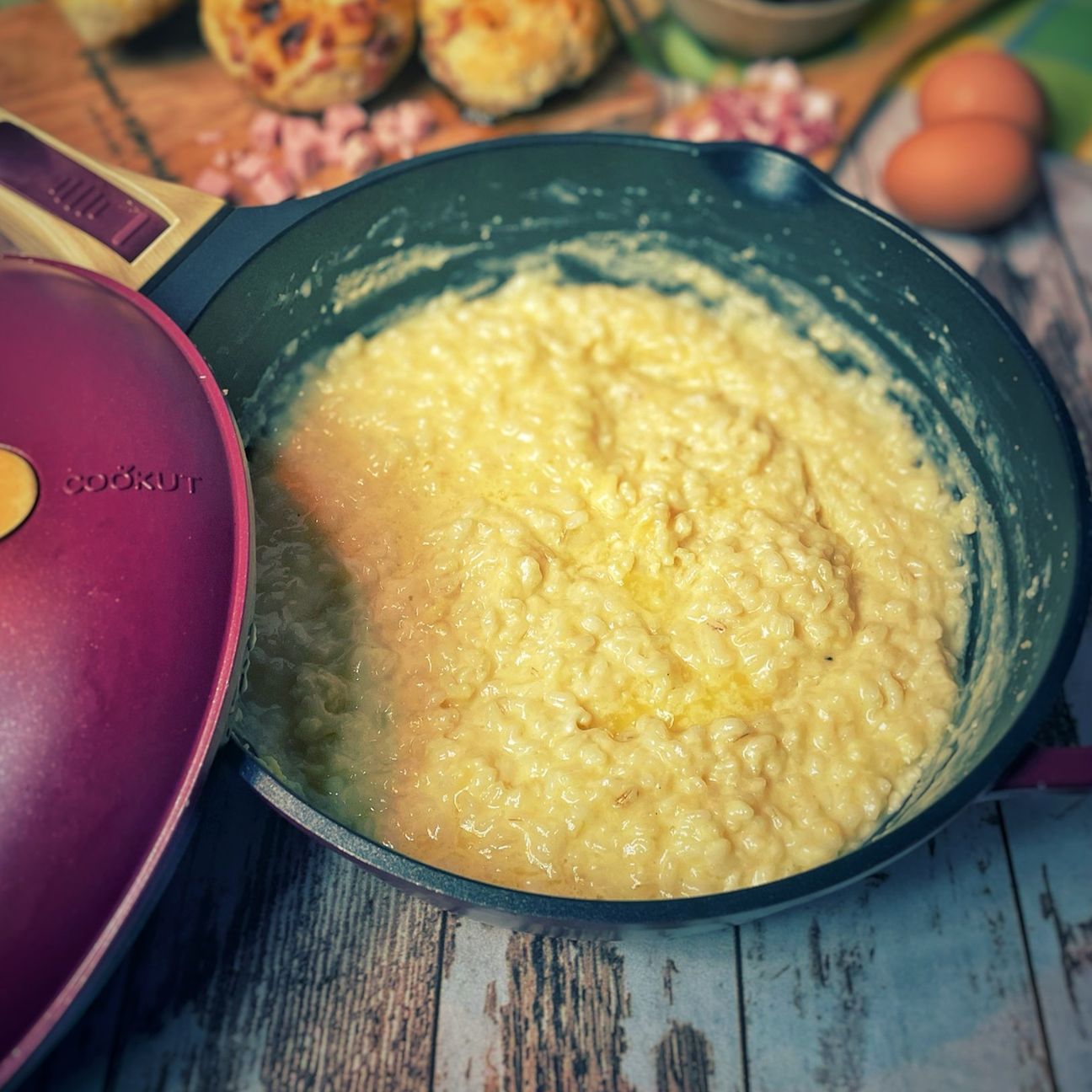 Riso cacio e uovo