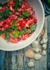 Ricetta Insalata thai di anguria