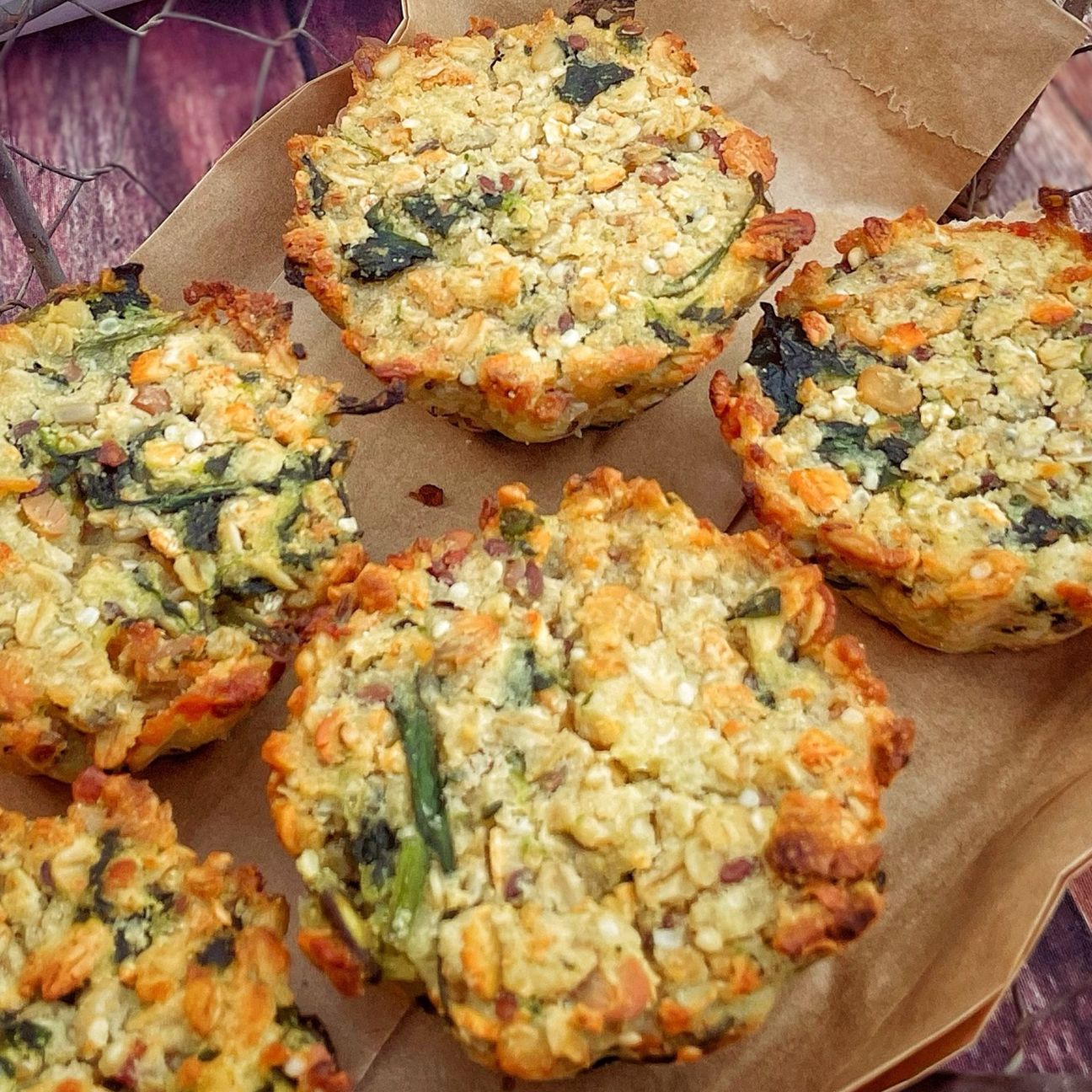 Muffins ai fiocchi di avena
