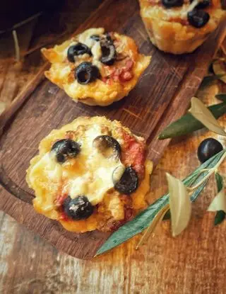 Ricetta Pizza muffins senza glutine di viaggiandomangiando