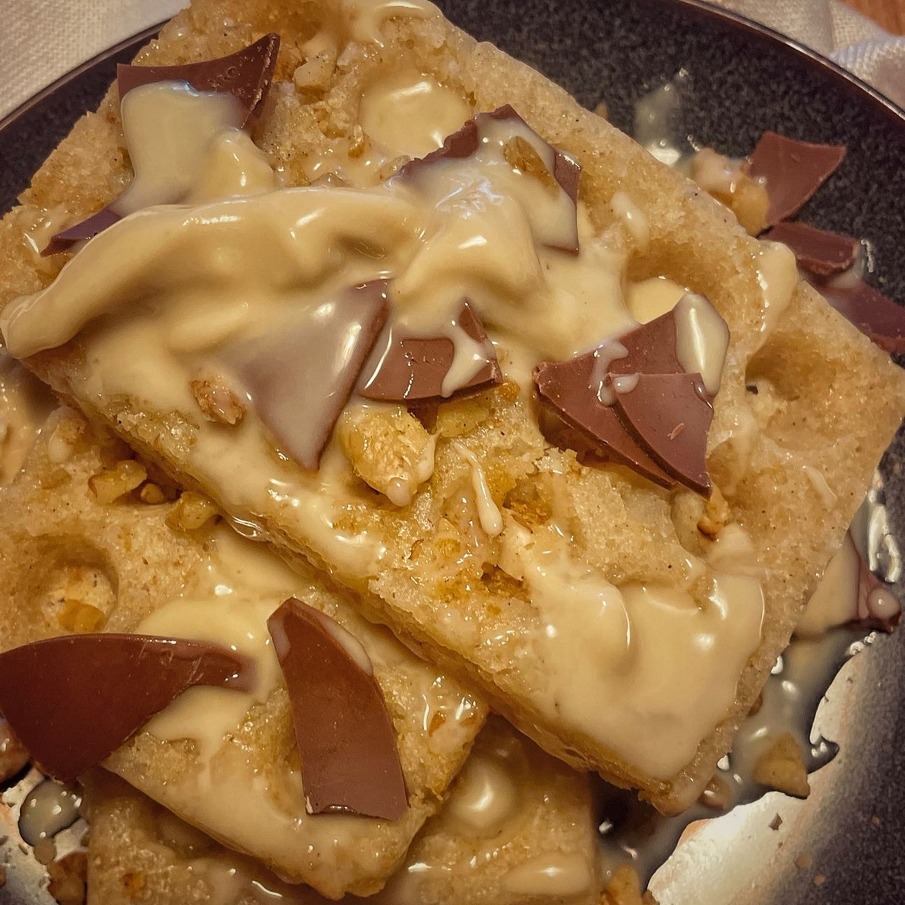 Waffle di tofu