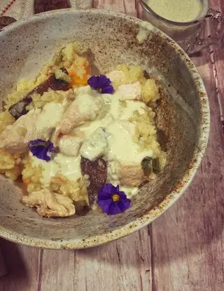 Ricetta Kayu con shiitake, zucca e pollo di viaggiandomangiando