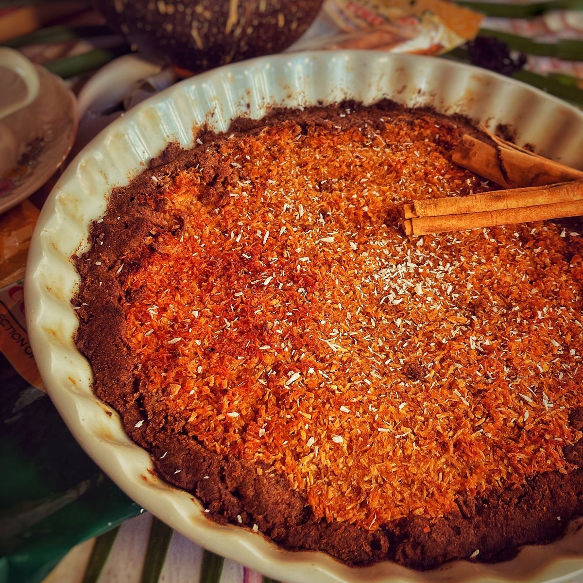 Coconut pie di Saint Lucia