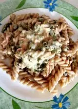 Ricetta Fusilli con asparagi e salmone