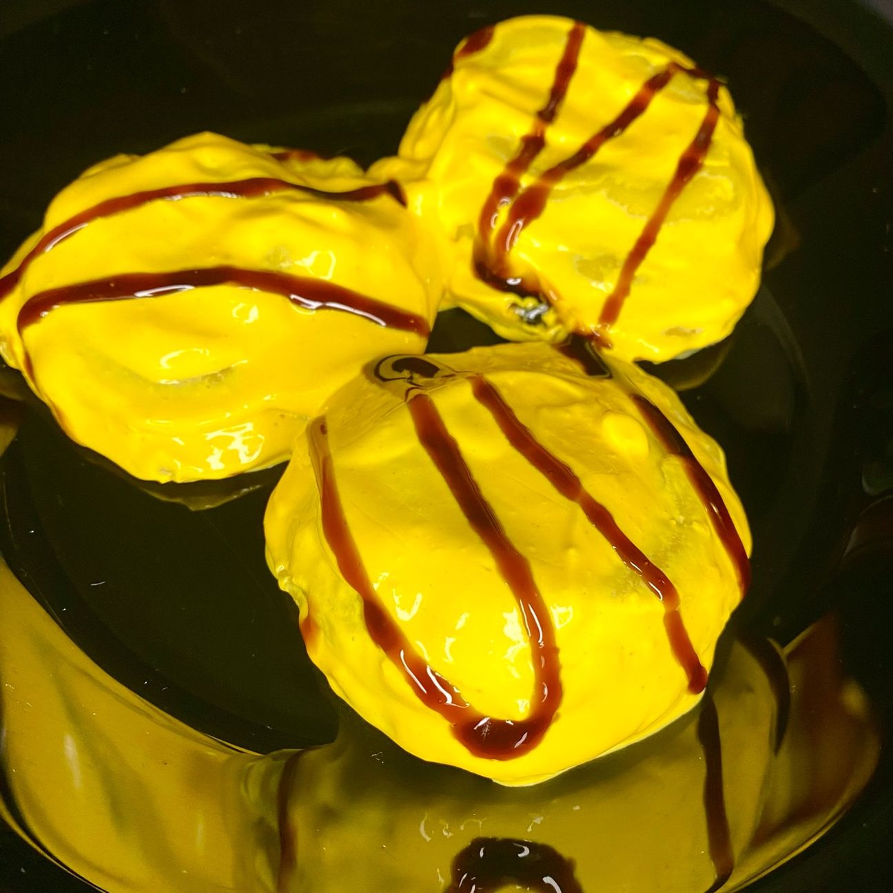 Ravioli glassati allo zafferano