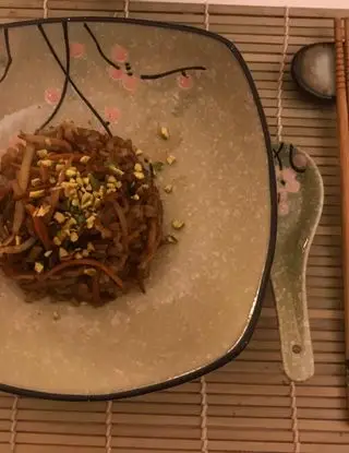 Ricetta Delicius Rice Light alle 13 spezie cinesi con verdure saltate al wok e pistacchio frantumato (solo 141kcal x 200gr) di luigib