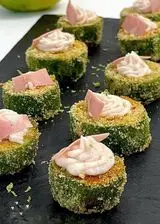 Ricetta Anelli di zucchina con bologna e crescenza