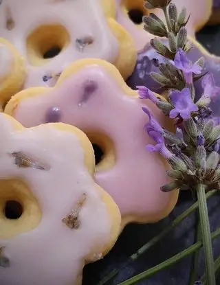 Ricetta Canestrelli con ghiaccia alla lavanda di flastefyfood