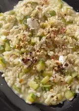 Ricetta Risotto con zucchine e noci