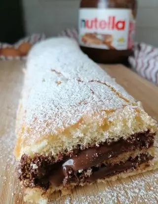 Ricetta Rotolo semplice alla nutella di iacobellislucia84