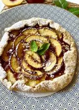 Ricetta GALETTE RUSTICA ALLE PESCHE 