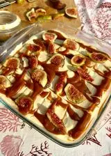 Ricetta Tiramisù caramello salato e fichi
