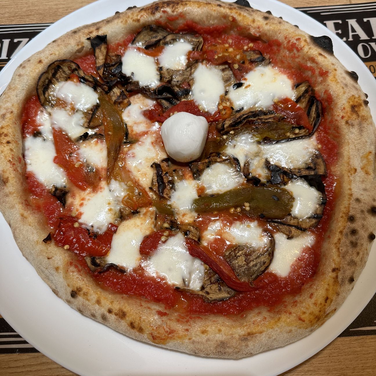 La pizza del mio Orto!