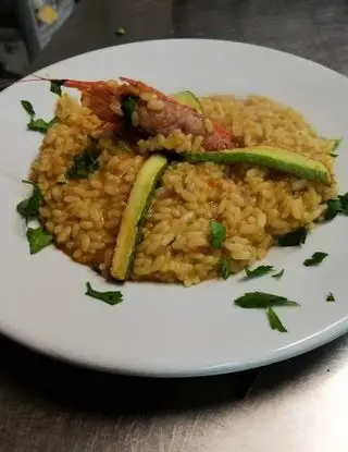 Ricetta Risotto gambero rosso e zucchine croccanti di Mariomazzei