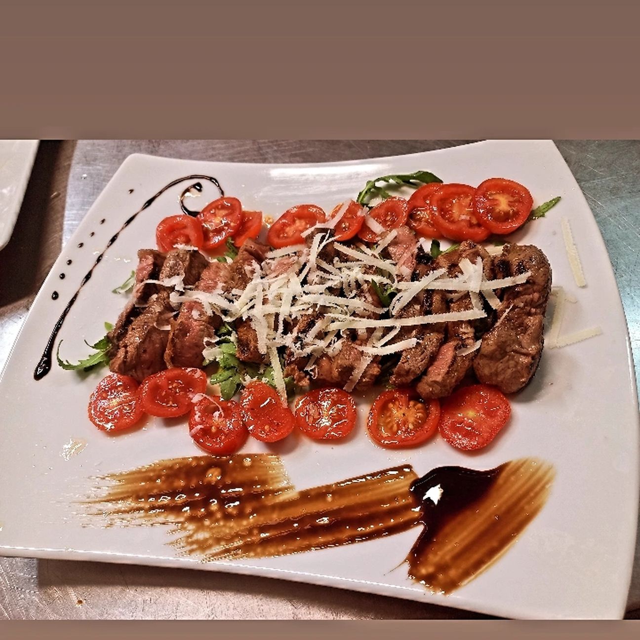 Tagliata di manzo all'italiana