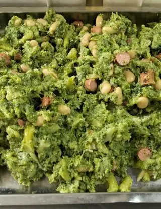 Ricetta Broccoli fagioli e wurstel di Mariomazzei