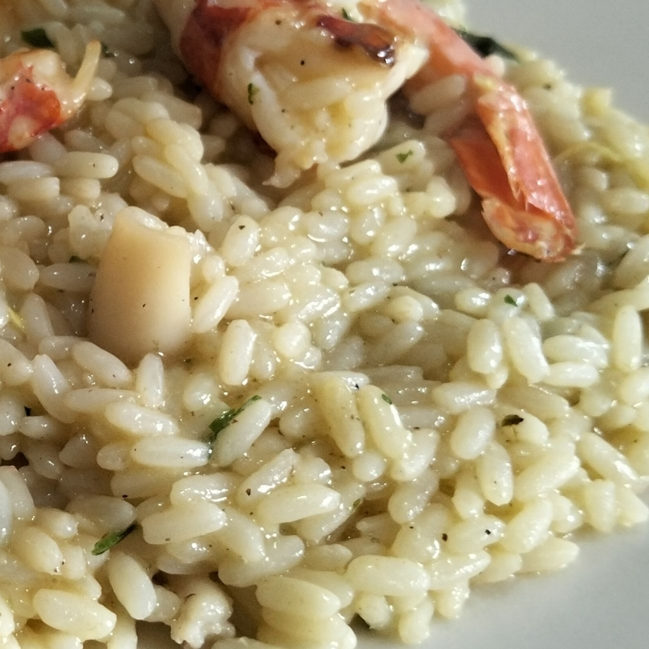 Risotto seppie e gamberi