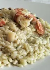 Ricetta Risotto seppie e gamberi