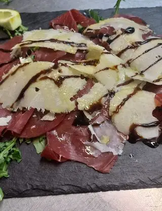 Ricetta Bresaola marinata e scaglie di grana di Mariomazzei