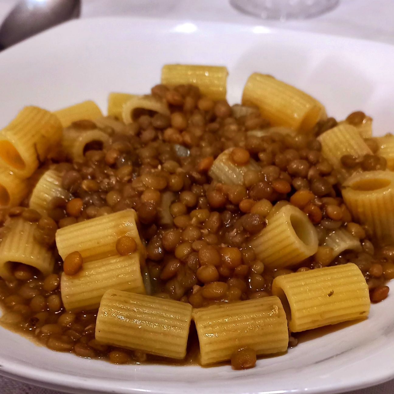 Pasta e lenticchia