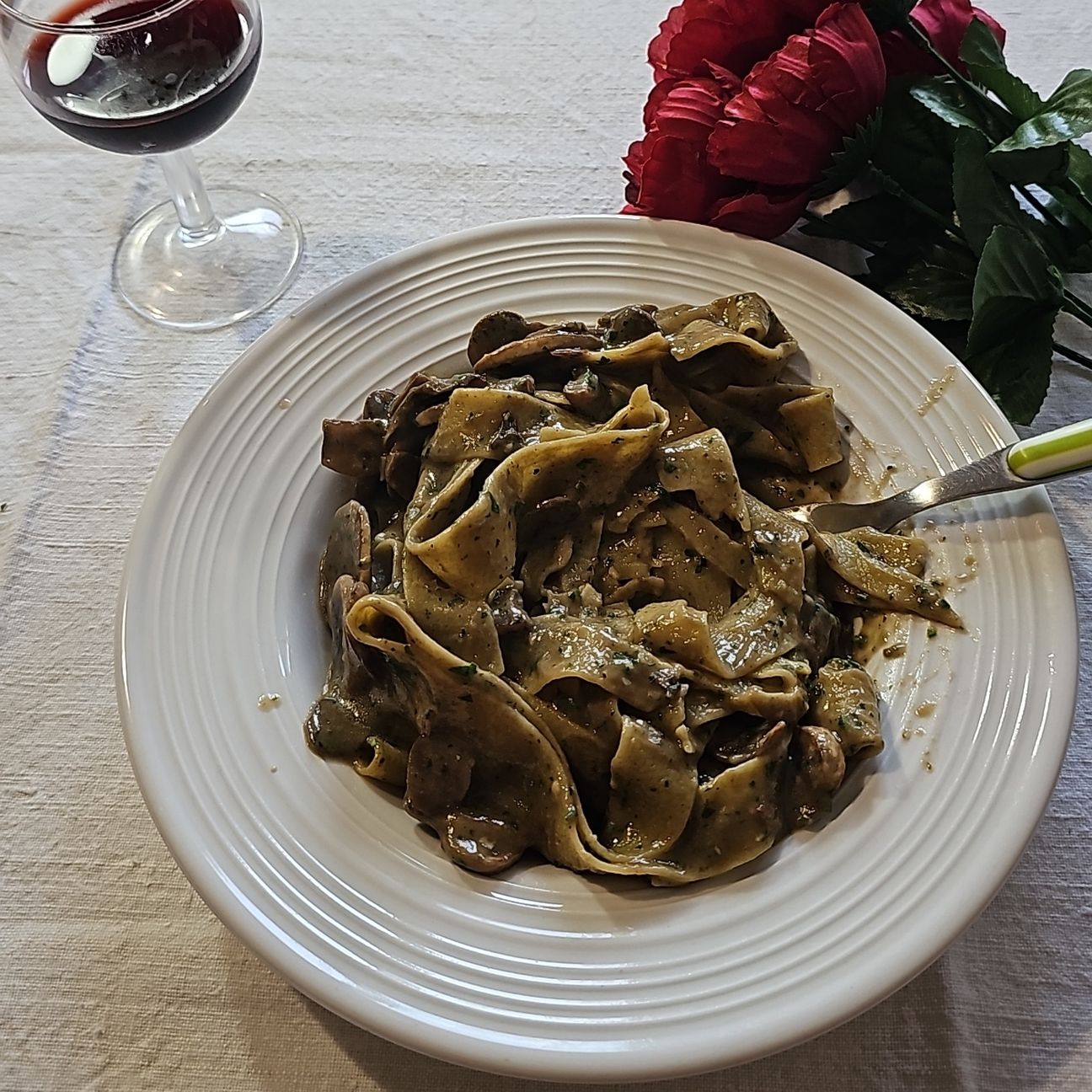 Pappardelle ai funghi 🍄