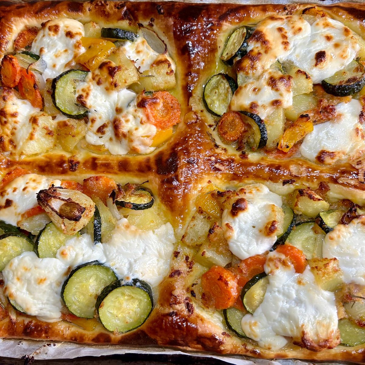 (finta) Ratatouille svuota frigo in sfoglia