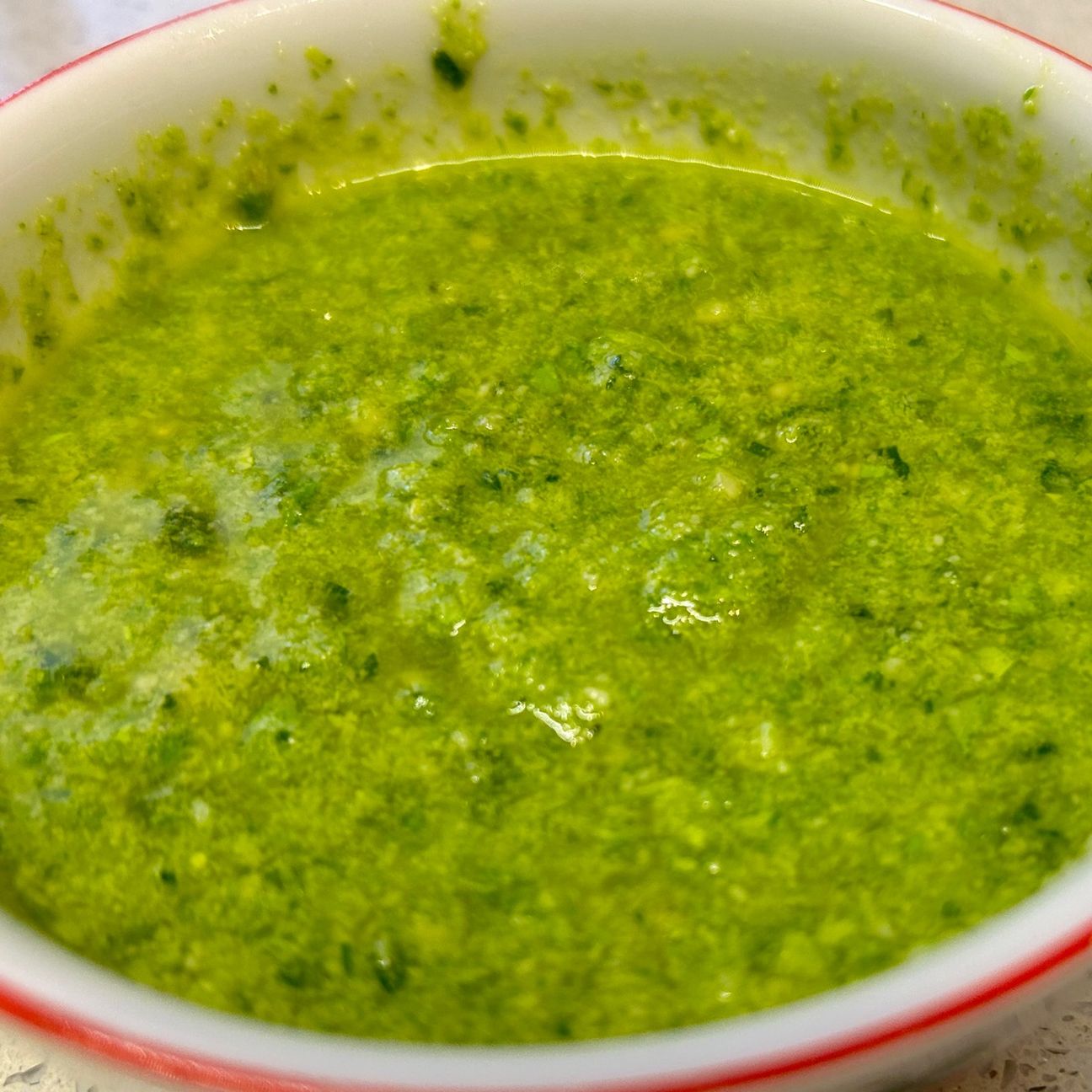 Pesto di foglie di sedano