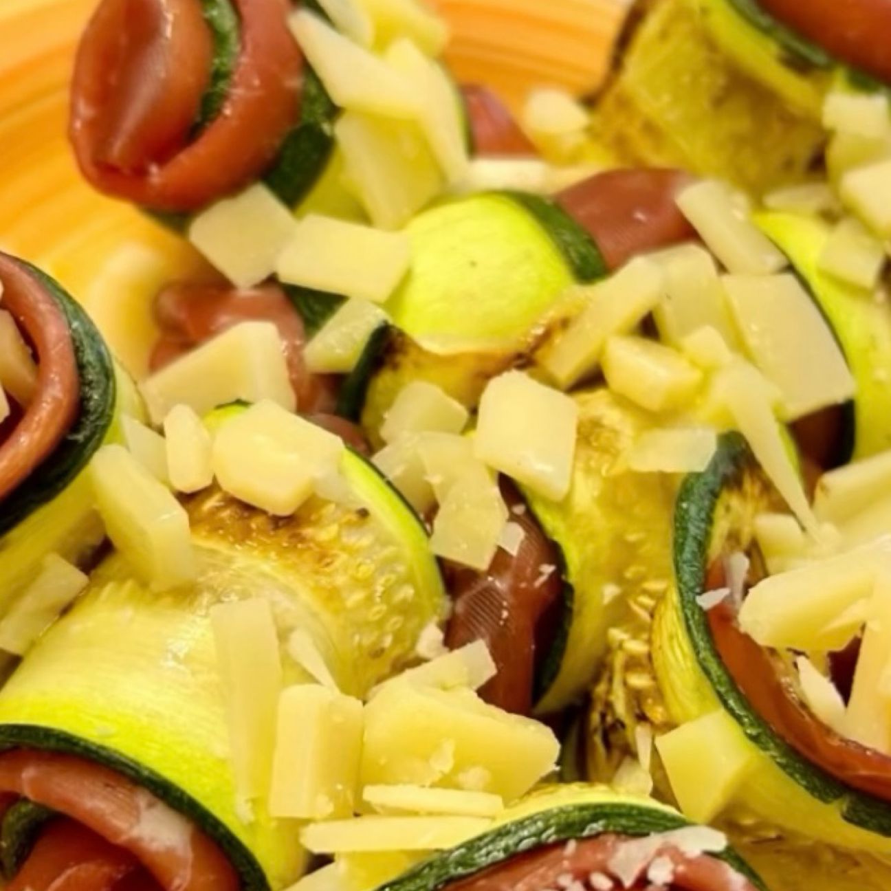 Spiedini di zucchine grigliate