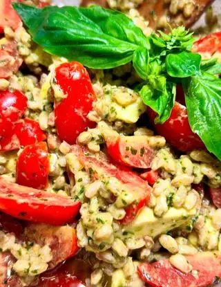 Ricetta Insalata di farro tricolore di lecosinedellacuoca