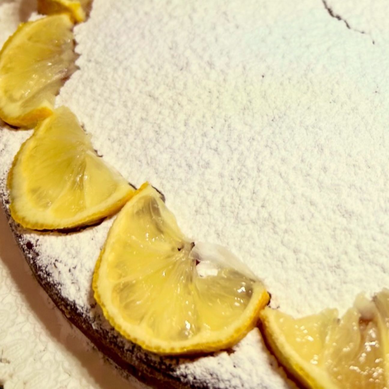 Torta di limone e miele (senza uova nè burro)