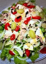 Ricetta Insalata mista con uva