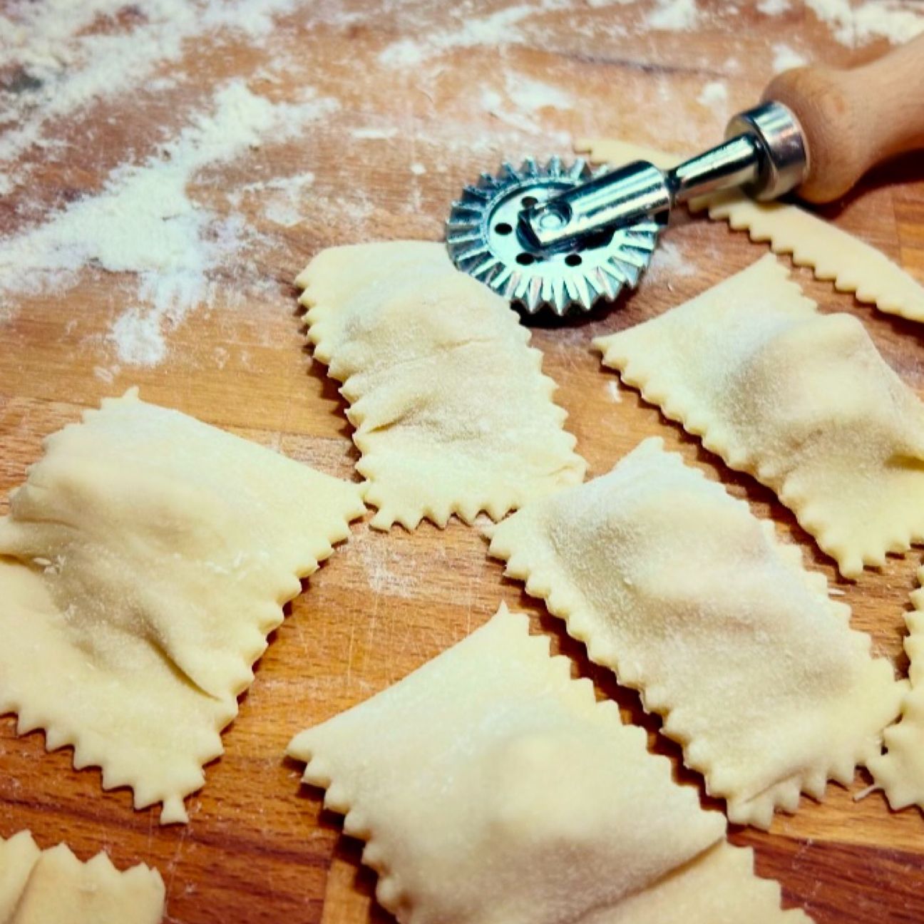 Ravioli mortadella e mascarpone