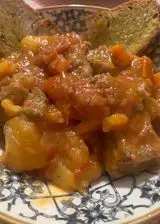 Ricetta Spezzatino al sugo con patate