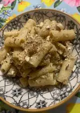 Ricetta Rigatoni Tonno Ceci e Mandorle